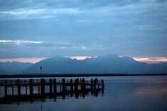 Abendstimmung am Chiemsee