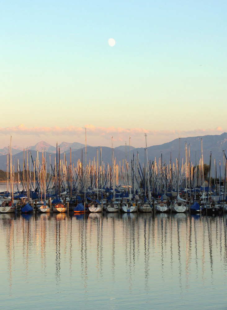 Abendstimmung am Chiemsee