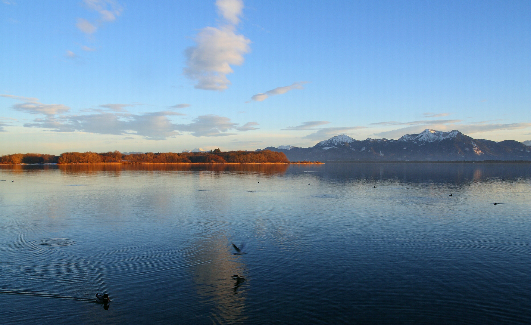 Abendstimmung am Chiemsee