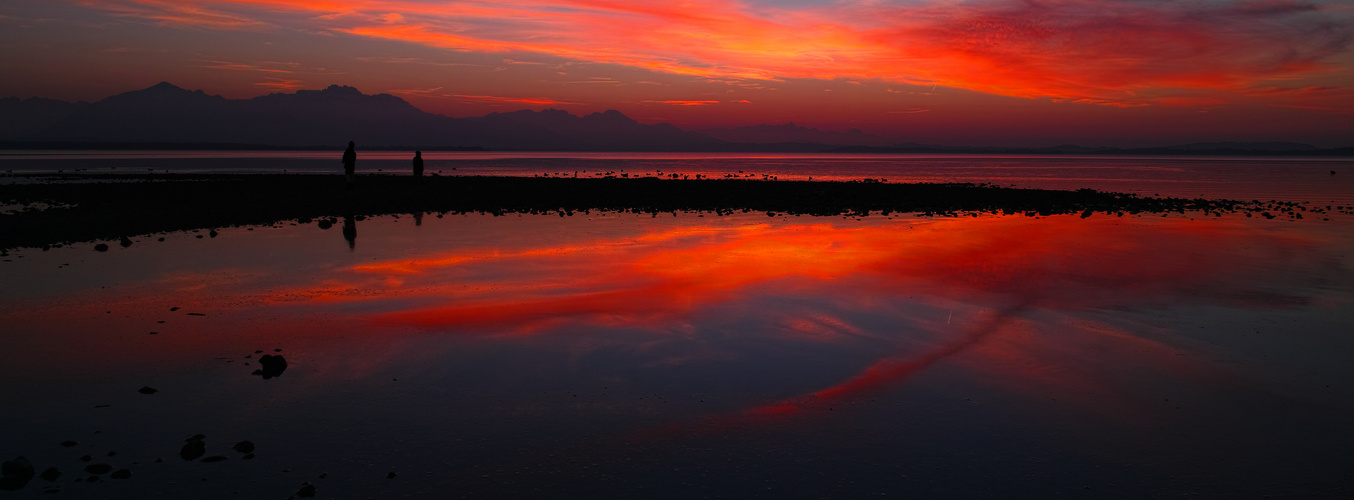 Abendstimmung am Chiemsee