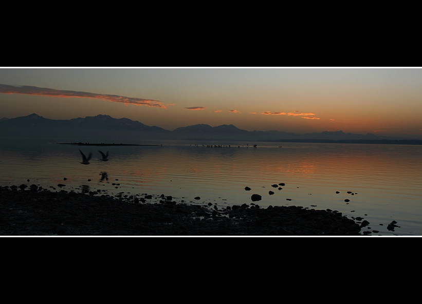 Abendstimmung am Chiemsee