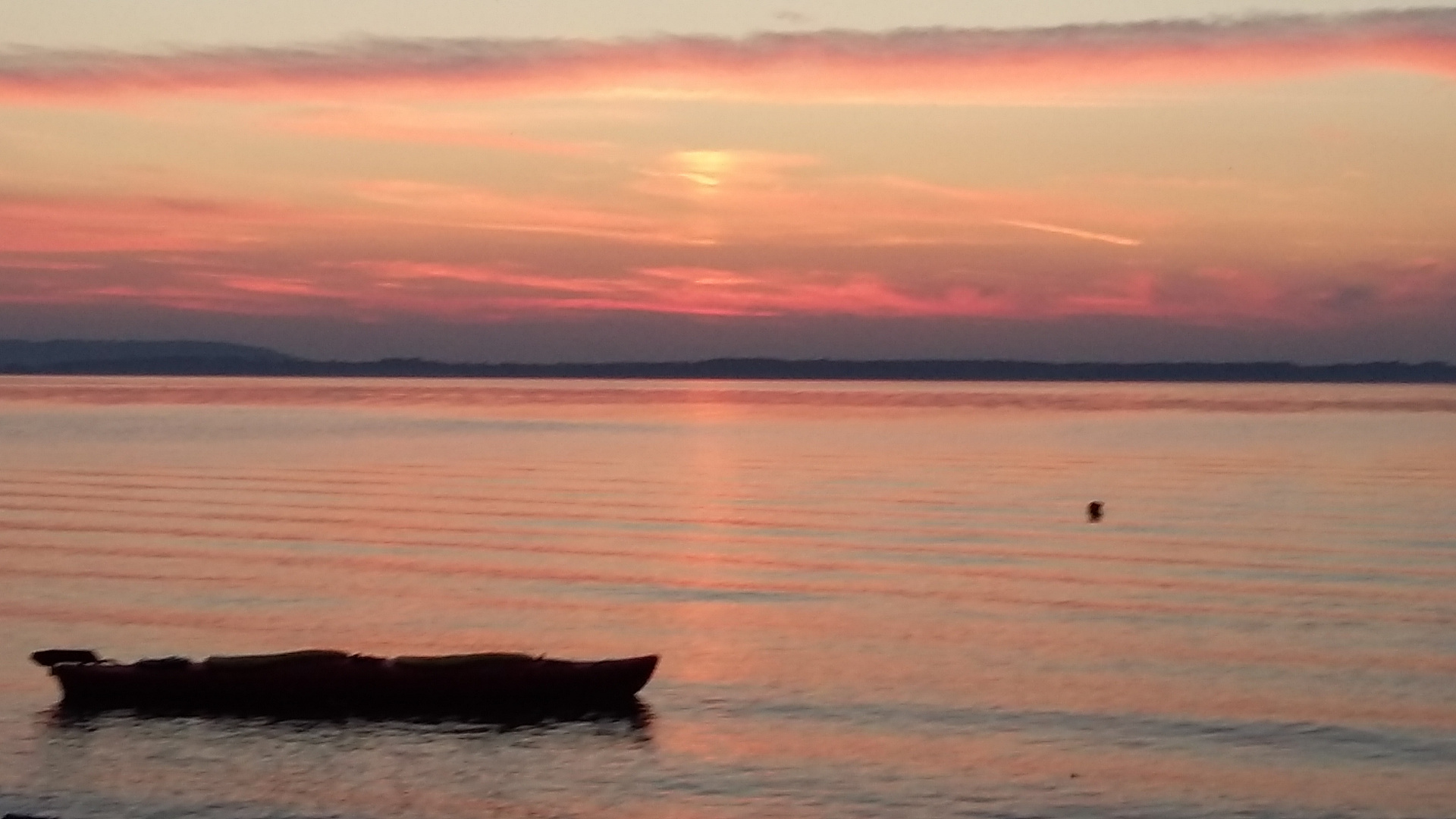 Abendstimmung am Chiemsee