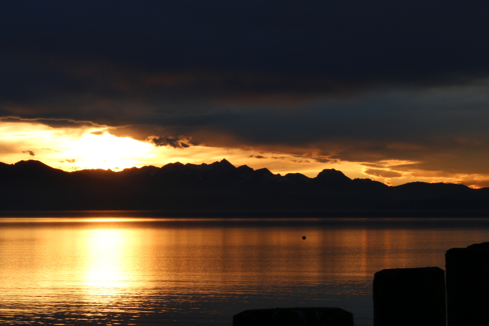 Abendstimmung am Chiemsee