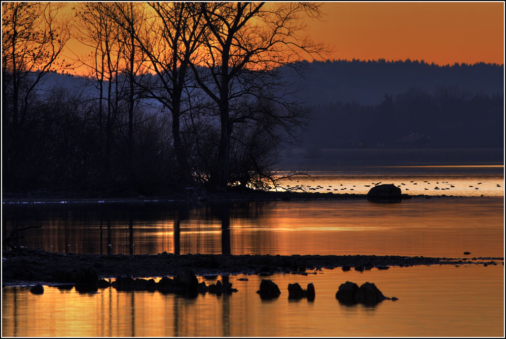 Abendstimmung am Chiemsee