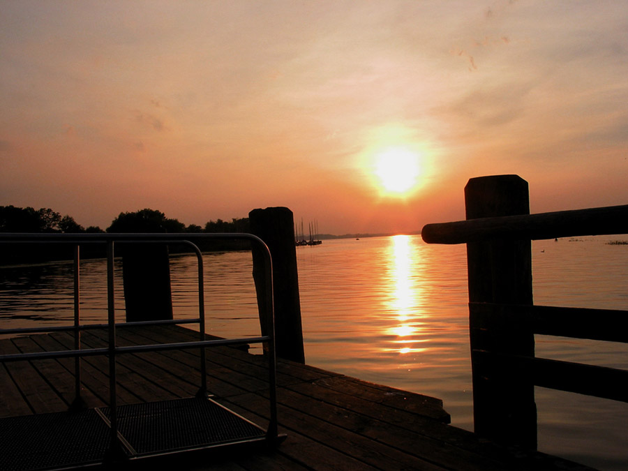 Abendstimmung am Chiemsee