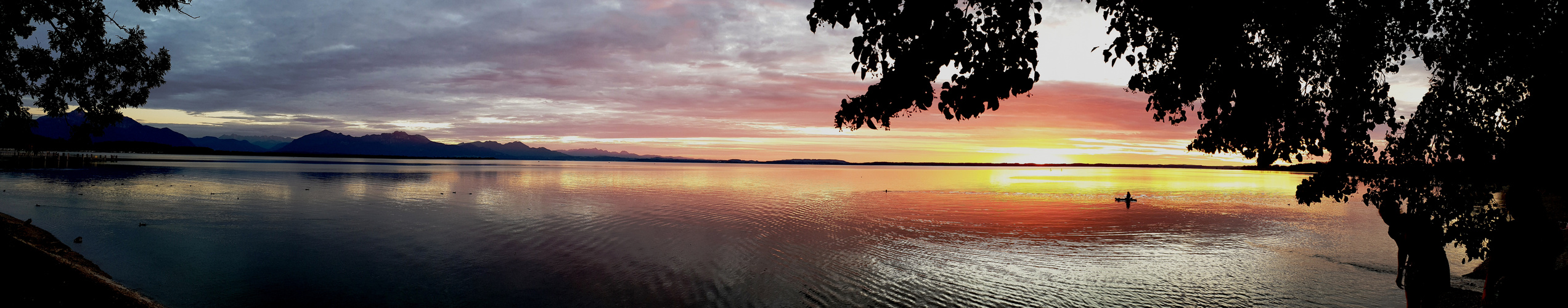 Abendstimmung am Chiemsee 