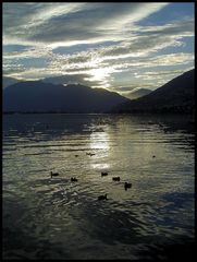 Abendstimmung am Comer See