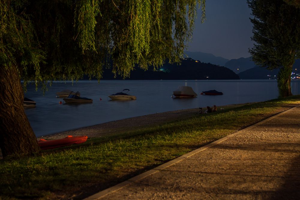 Abendstimmung am Comersee