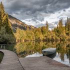 Abendstimmung am Crestasee