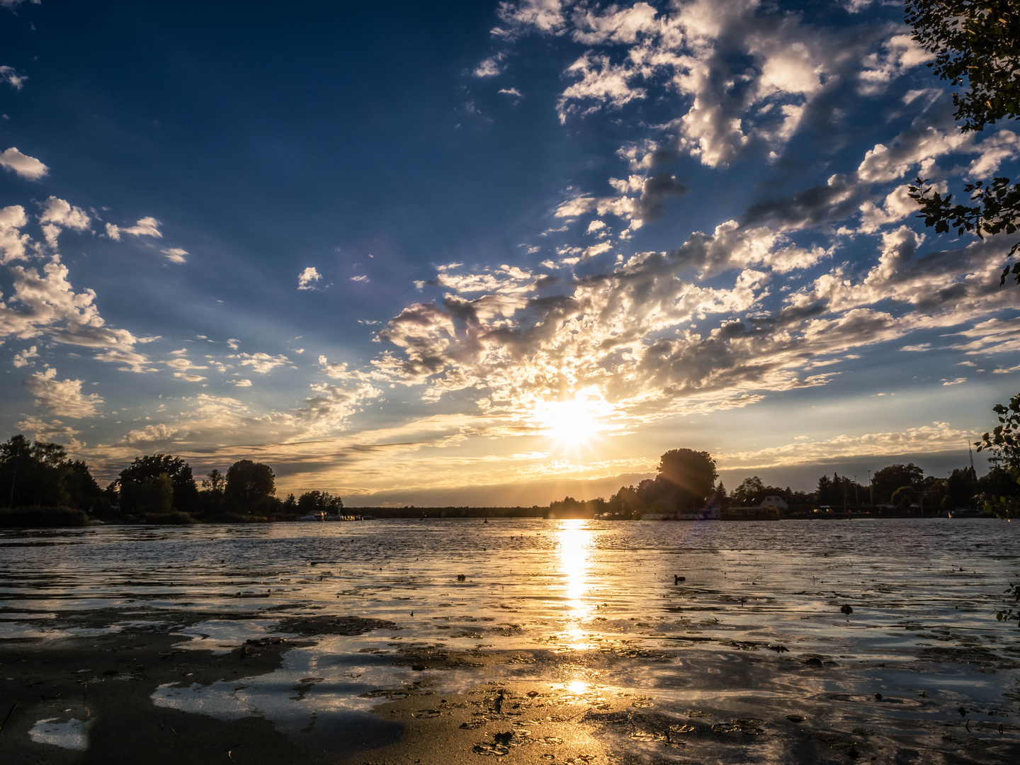 Abendstimmung am Dämritzsee