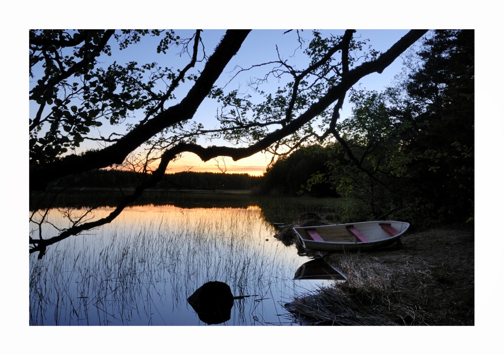 ... abendstimmung am dalälven ...