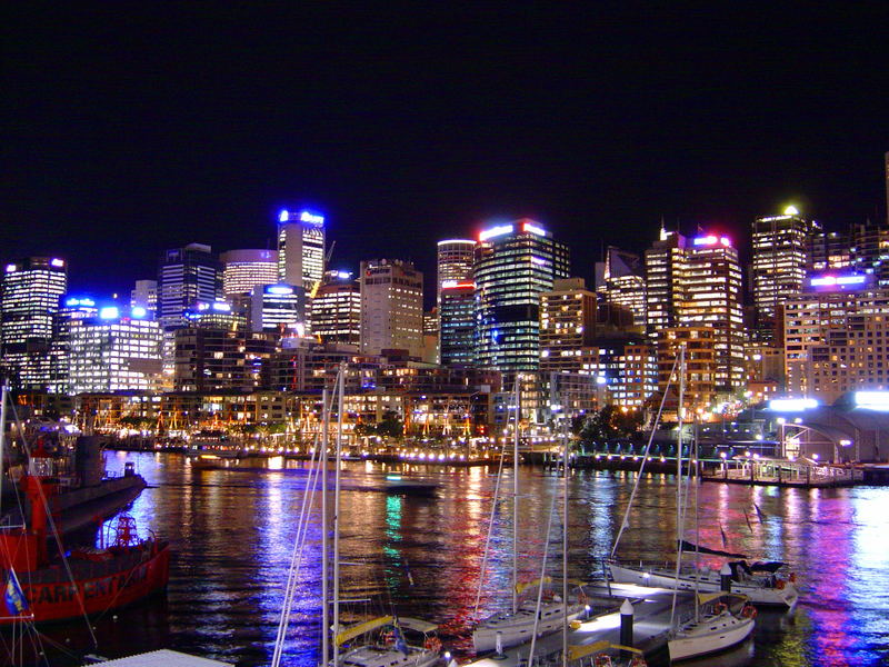 Abendstimmung am Darling Harbour