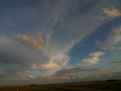 Abendstimmung am Deich von De Cocksdorp auf Texel