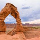 Abendstimmung am Delicate Arch (Arches National Park, Utah, USA)