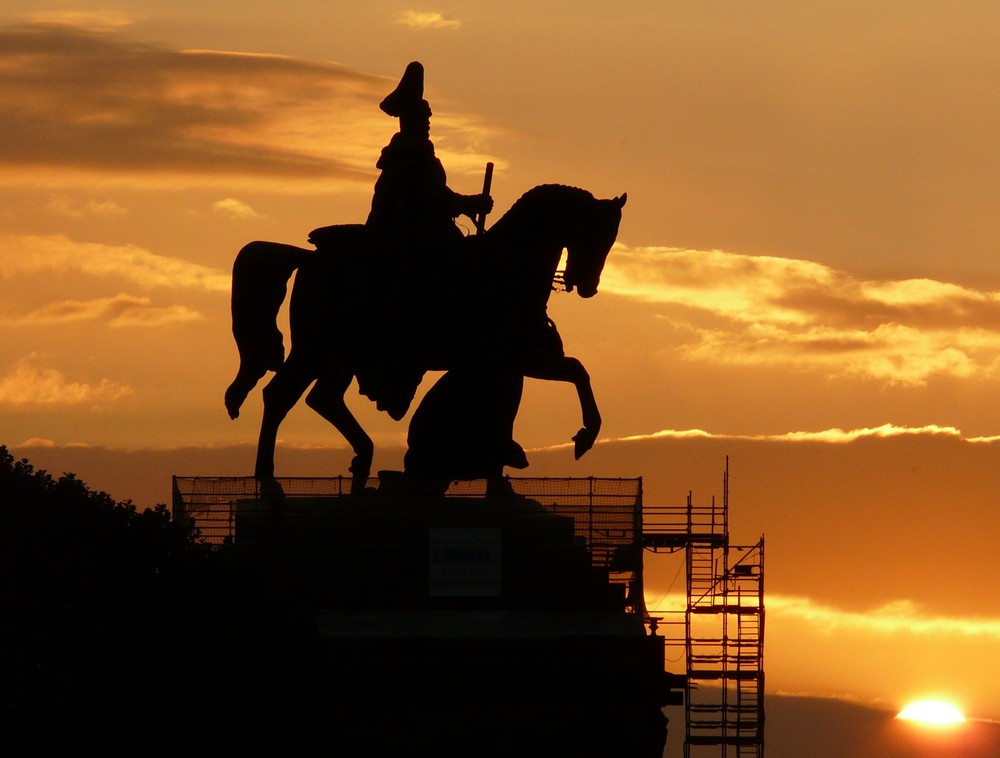 Abendstimmung am Deutschen Eck