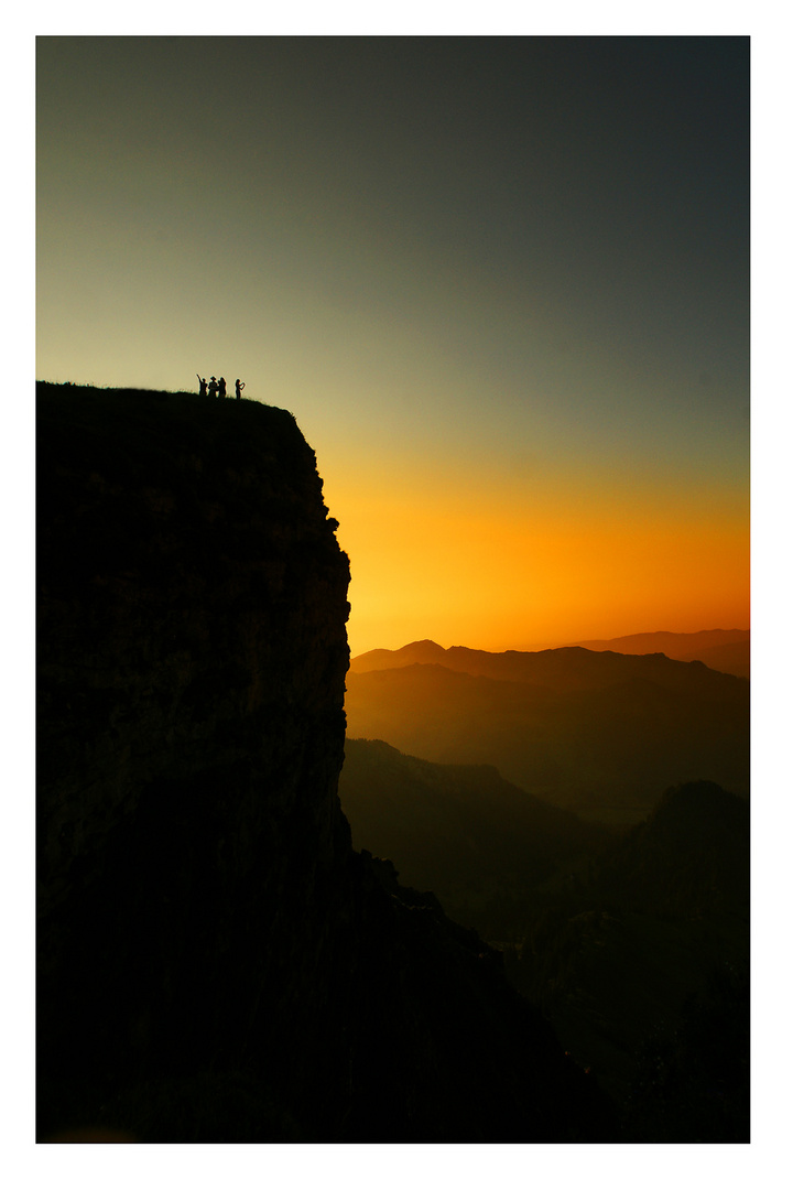 Abendstimmung am Diedamskopf