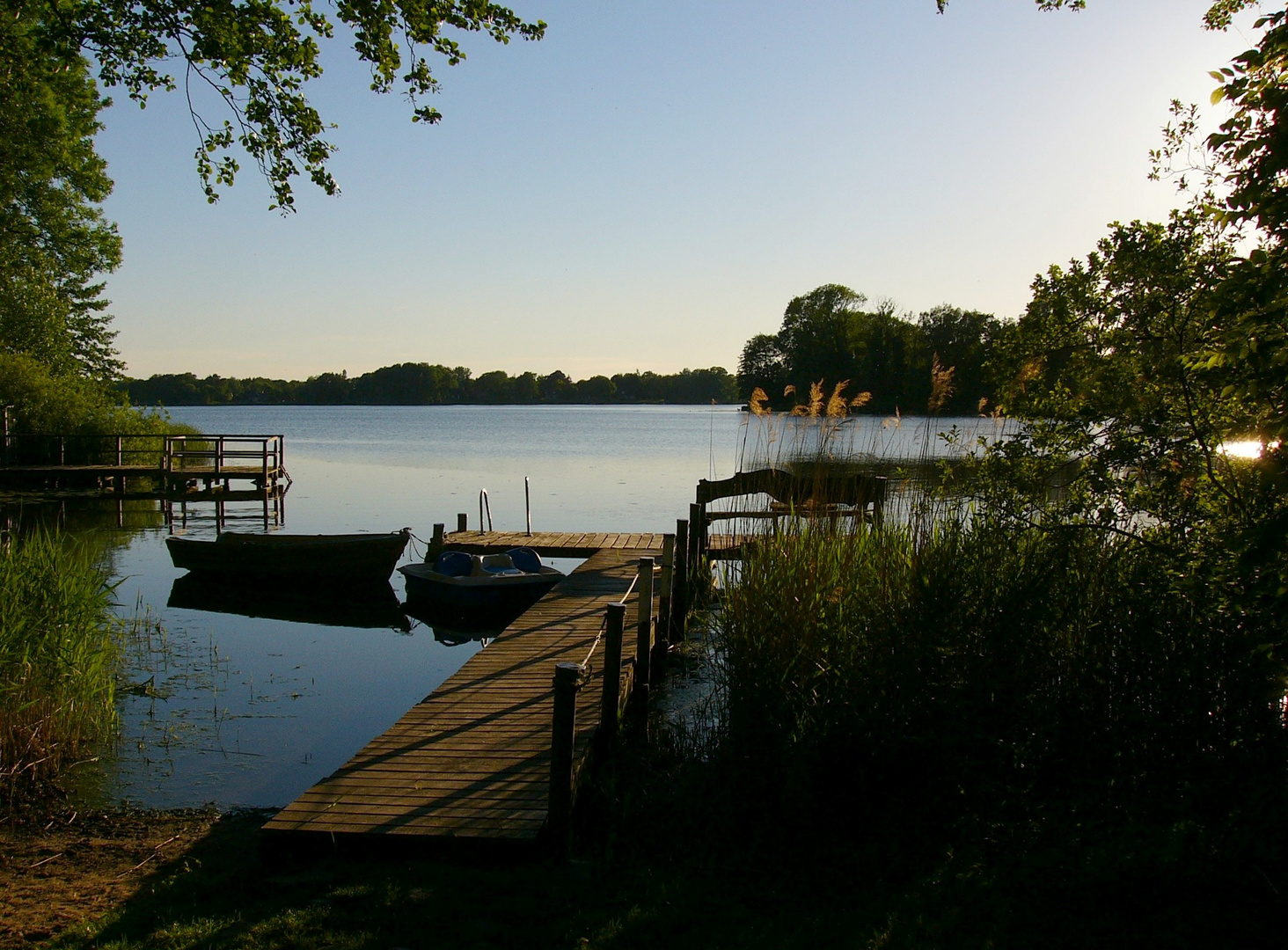 Abendstimmung am Dieksee/Holsteinische Schweiz