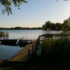 Abendstimmung am Dieksee/Holsteinische Schweiz