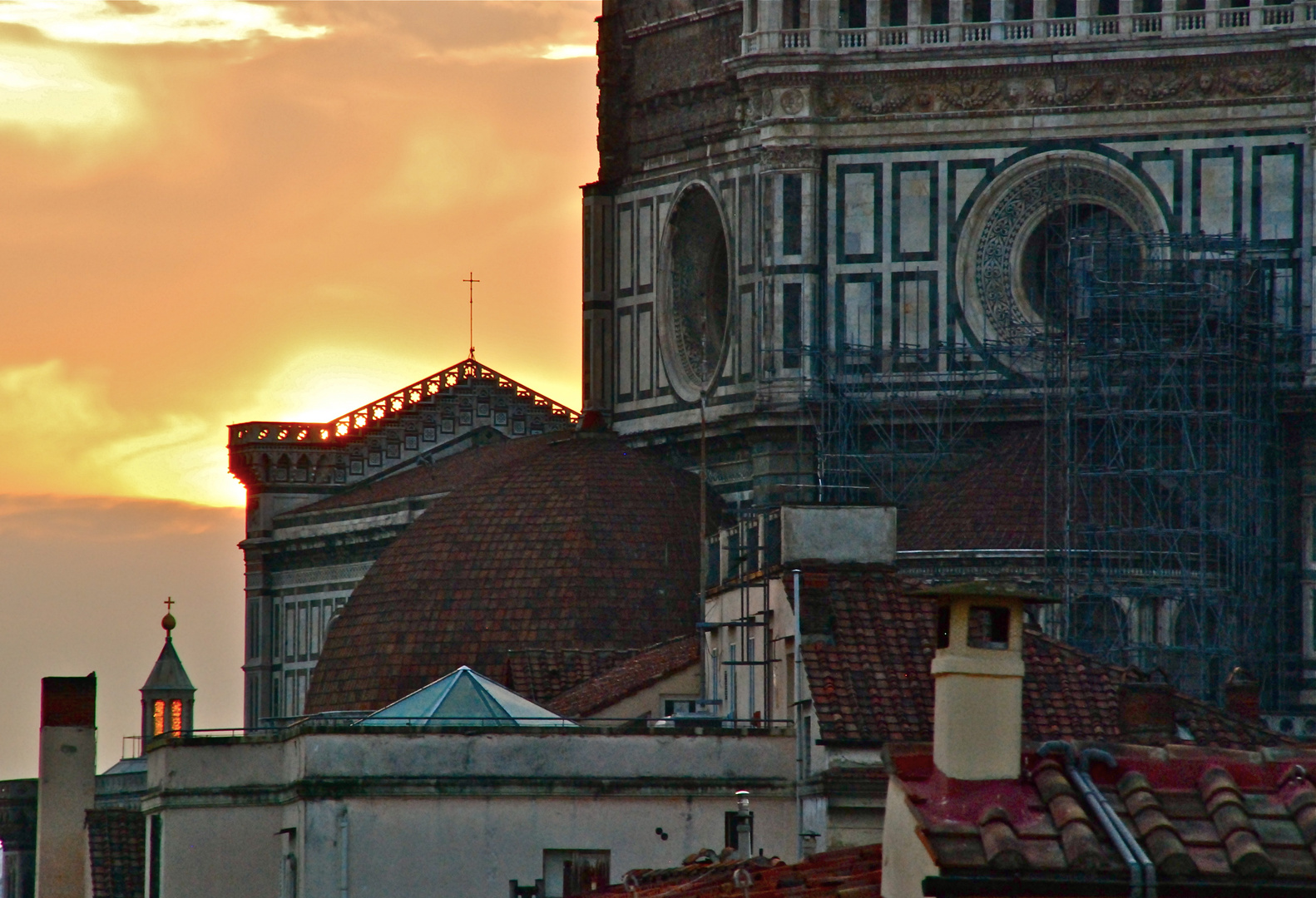 Abendstimmung am Dom in Florenz