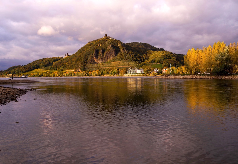 Abendstimmung am Drachenfels