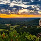 Abendstimmung am Drachenfels