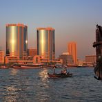 Abendstimmung am Dubai-Creek