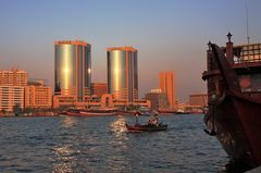 Abendstimmung am Dubai-Creek