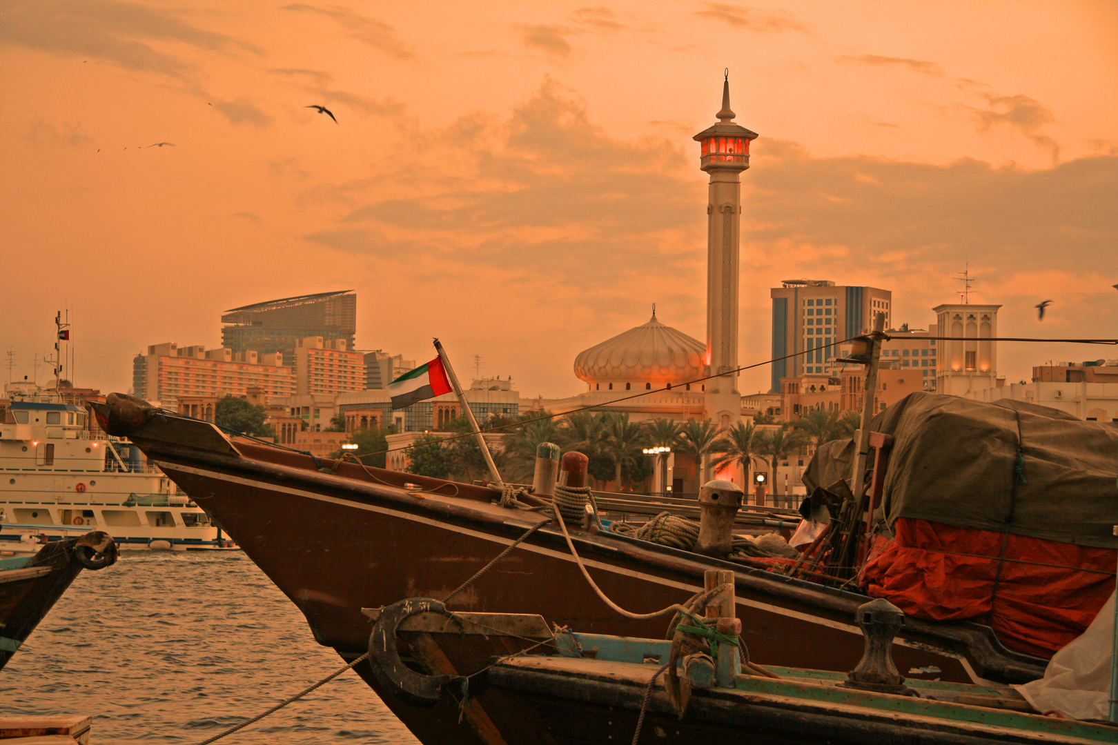 Abendstimmung am Dubai Creek