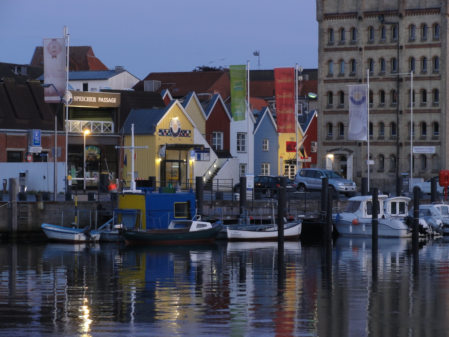 Abendstimmung am Eckernförder Hafen