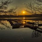 Abendstimmung am Edersee.