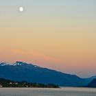 Abendstimmung am Eidfjord, Norwegen