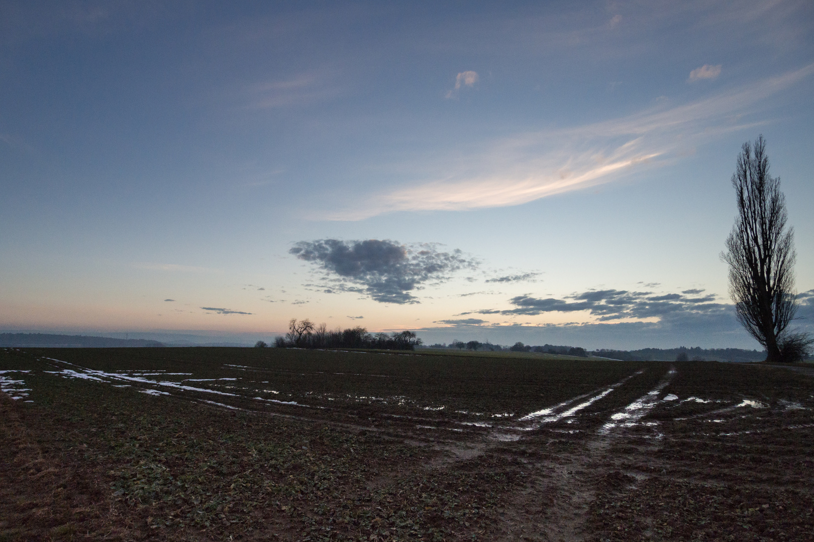 Abendstimmung am Eisinger Loch