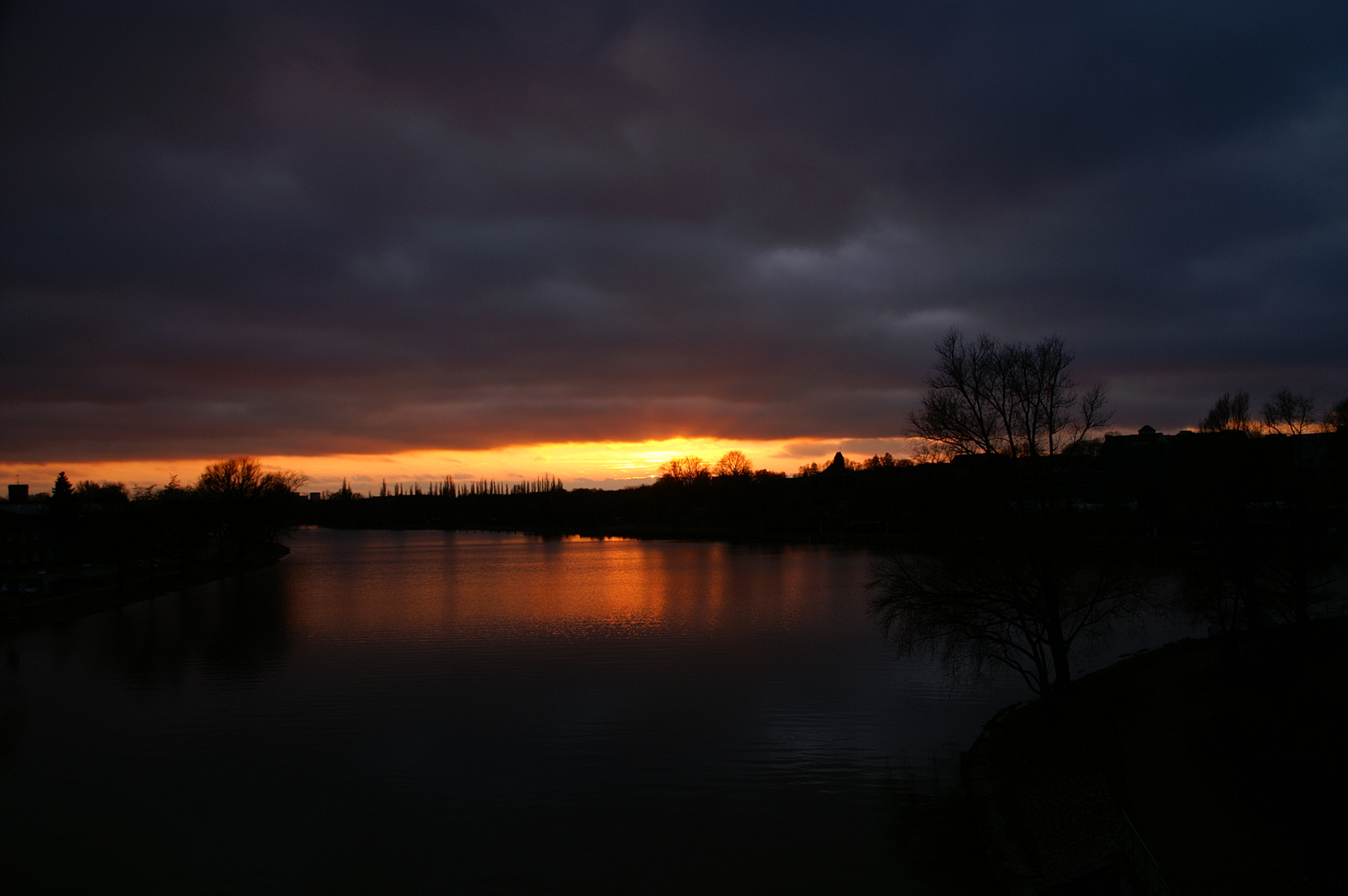 Abendstimmung am Elbe - Lübeck - Kanal