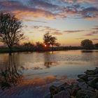 Abendstimmung am Ems-Seitenkanal