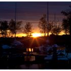 Abendstimmung am Etang du stock