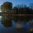 Abendstimmung am Falls Lake