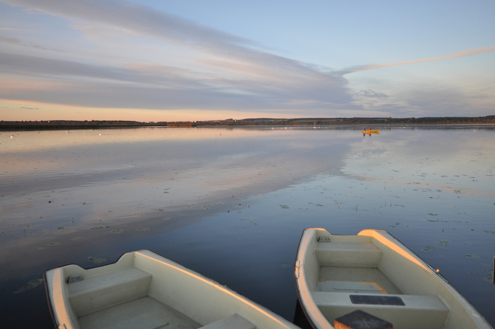 Abendstimmung am Federsee