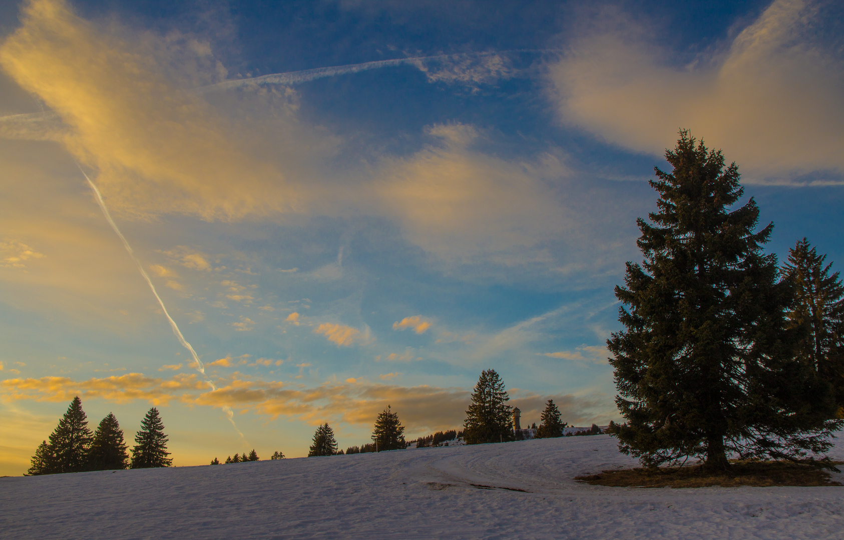 Abendstimmung am Feldberg