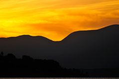 Abendstimmung am Fjord