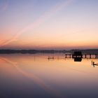 Abendstimmung am Flögelner See