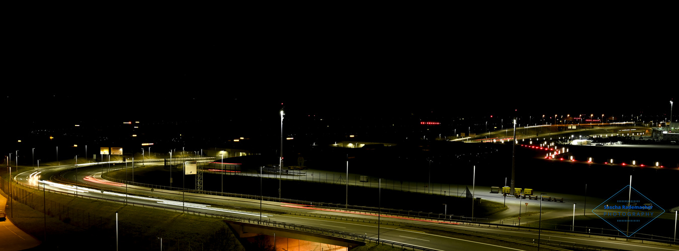 Abendstimmung am Flughafen München 3/3