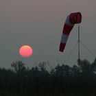 Abendstimmung am Flugplatz