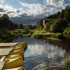 Abendstimmung am Fluss