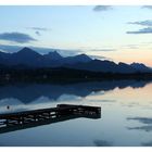 Abendstimmung am Forggensee