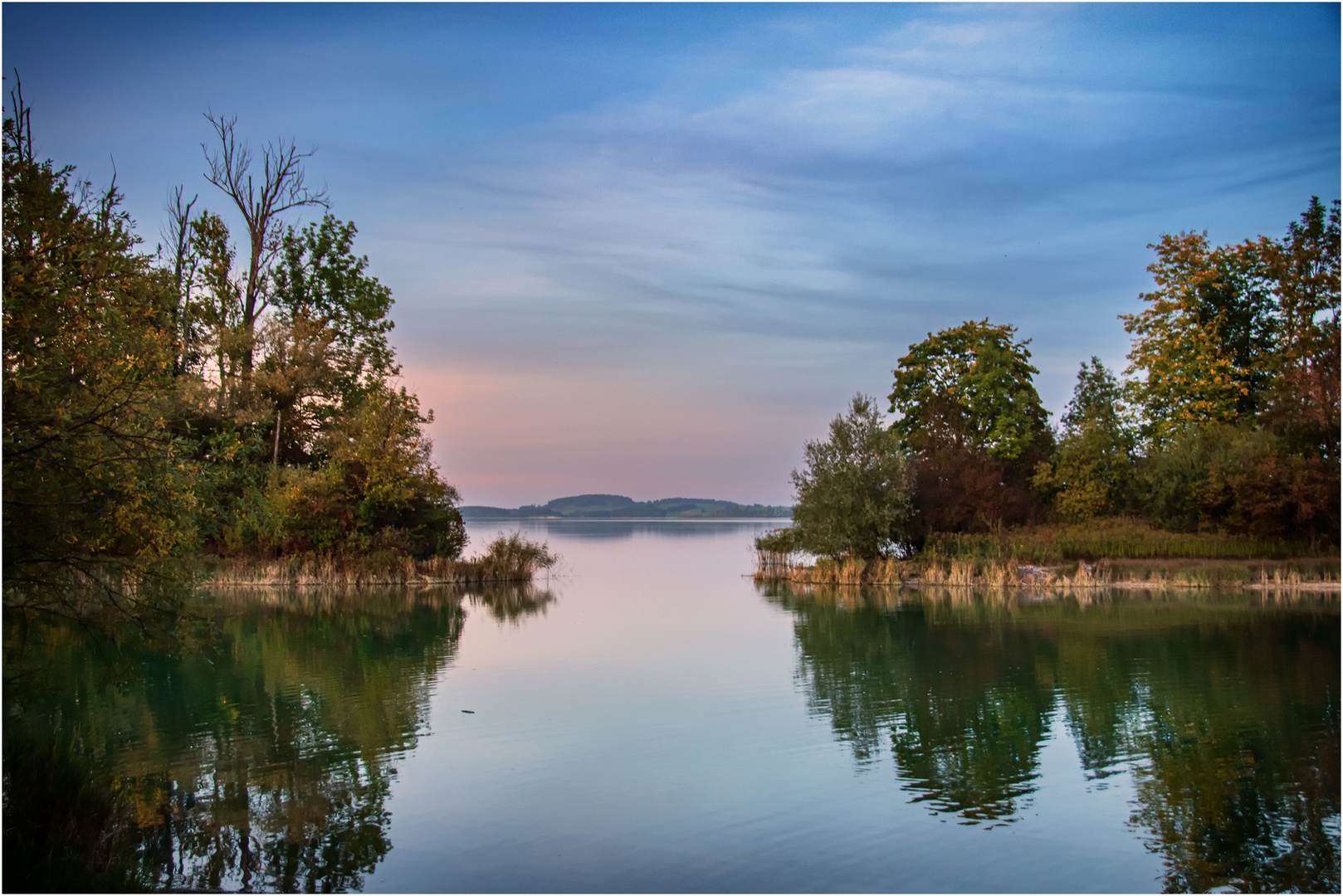 Abendstimmung am Forggensee in Füssen