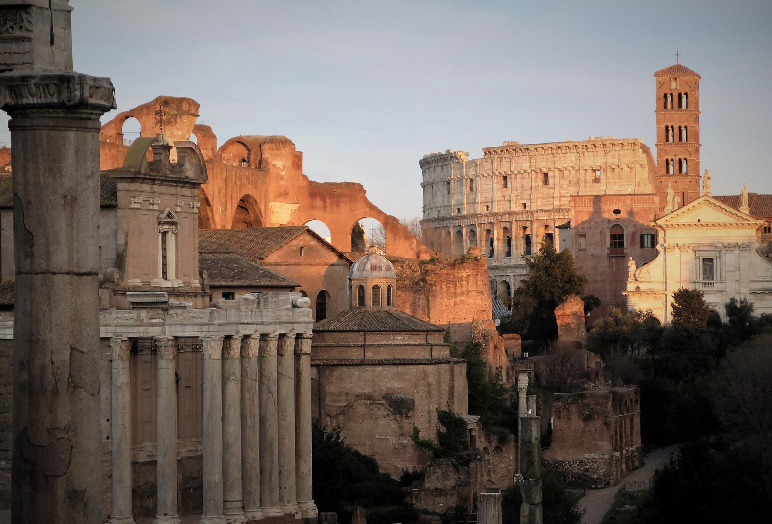 Abendstimmung am Forum Romanum Foto & Bild | europe, italy, vatican