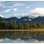 Abendstimmung am Fraser River