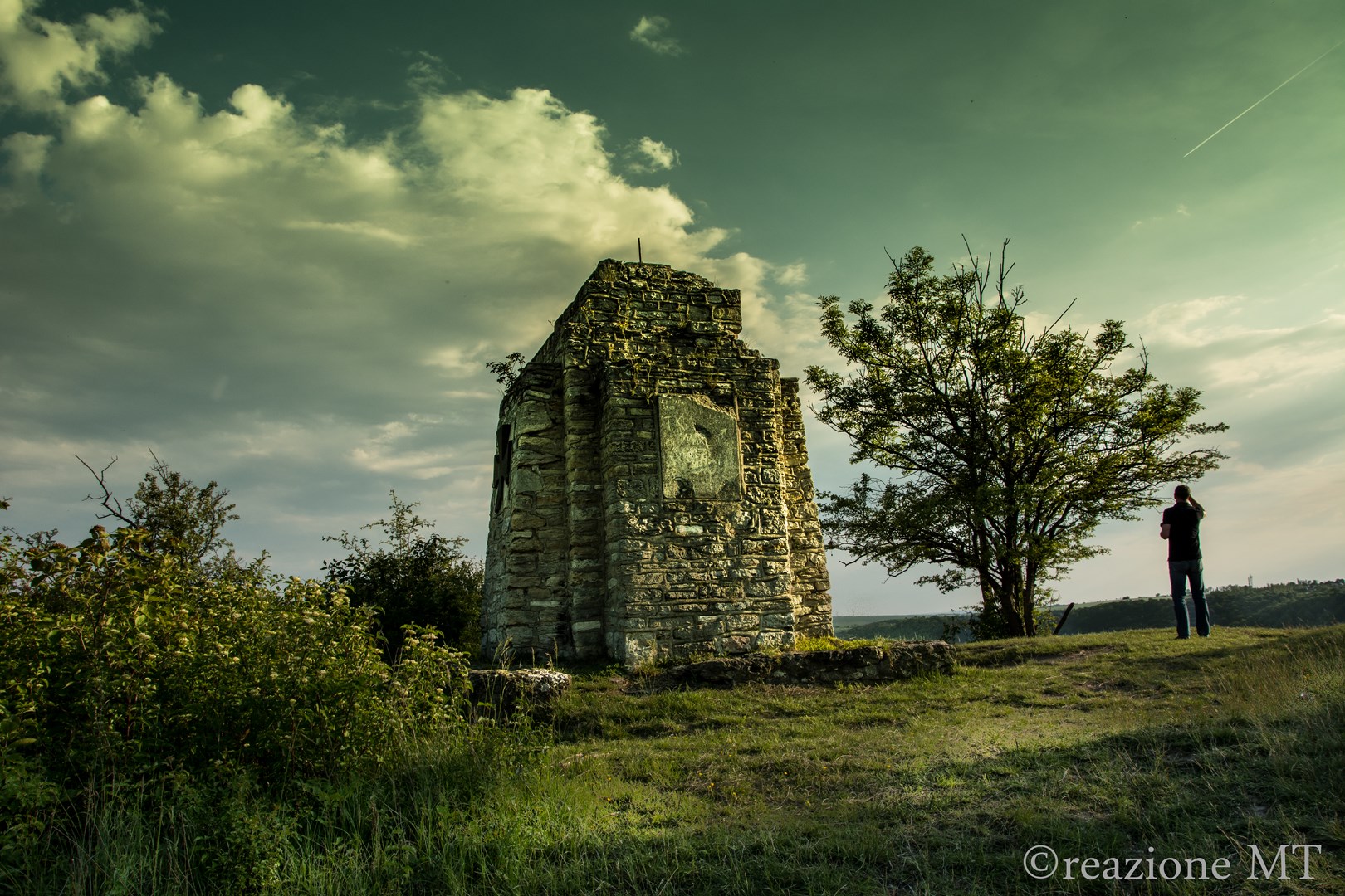 Abendstimmung am Fürst-Heinrich-Stein