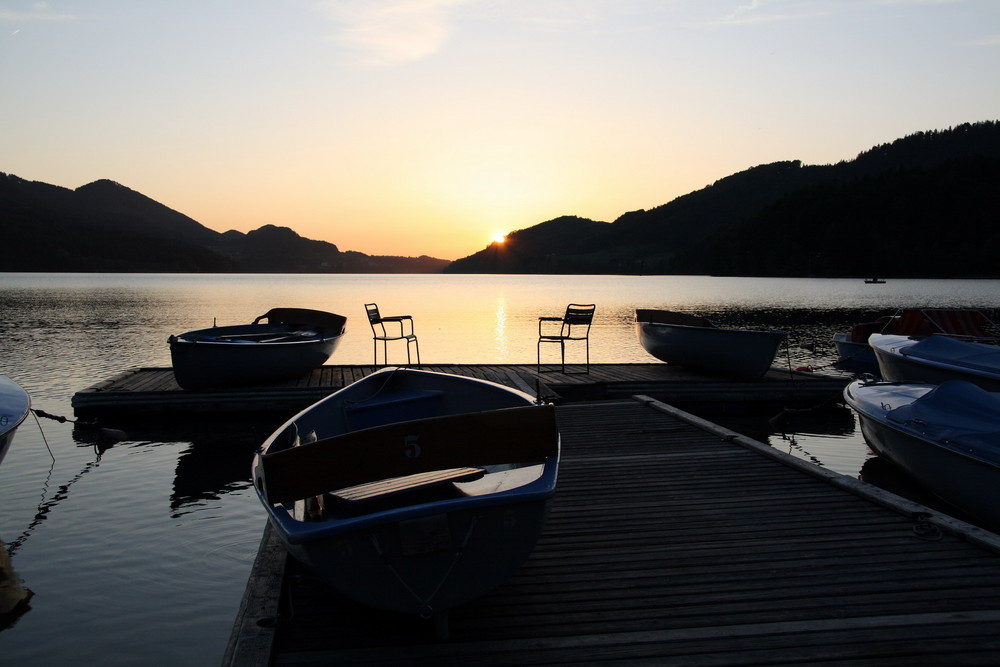 Abendstimmung am Fuschelsee