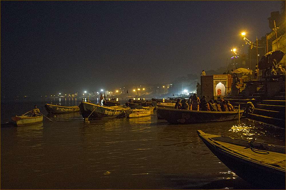 Abendstimmung am Ganges